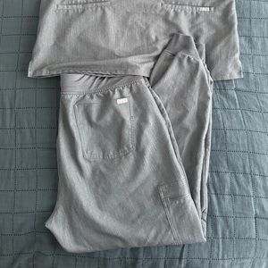 FIGS Zamora Jogger Scrub Pants Graphite. XL